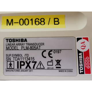 Toshiba - PLM-805AT  &ndash; Linear Probe - Transducer