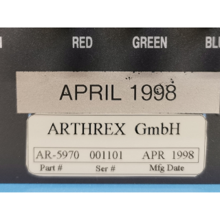 Arthroscopy processor - Arthrex - 1 CCD CAMERA SYSTEM AR-5970