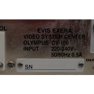 Endoscopy processor - Olympus - CV-160 + Pigtail + Keyboard