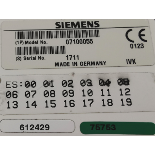 Siemens - CP Body Array Extender Coil- 07100055 - 63 MHZ/1.5T