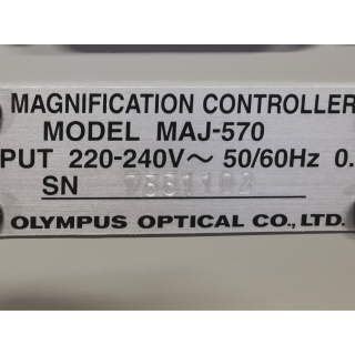 Magnification Controller  - Olympus - MAJ 570