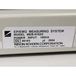 EP/EMG Measuring System - Nihon Kohden - MEB-9102 G