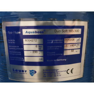 BBraun - Lauer - Aqua Boss -  RO DIA I LCC 560 - Duo Soft 165/300
