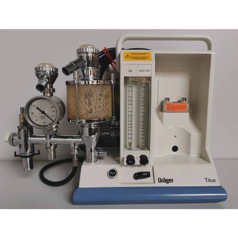 portable anesthesia device Dräger Titus