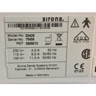 dental unit - Sirona - C5+