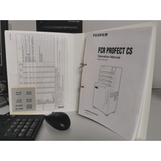 CR System - Fuji -  FCR Profect CS  - CR-IR 363  - incl. workstation + cassettes 