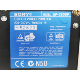 Sony - UP-2800P - Color Video Printer