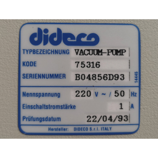 vacuum pump - Dideco - vacuum-pump
