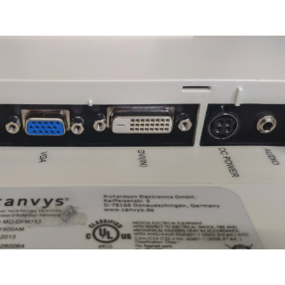 medical monitor - canvys - ROM 1500 AM - DFM 15