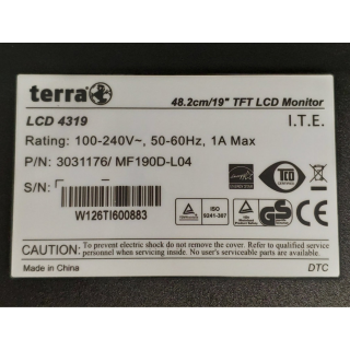LCD Monitor - terra - LCD 4319