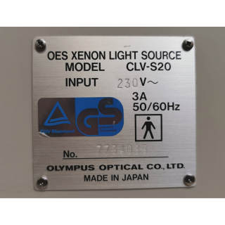 Light source - Olympus - CLV - S20