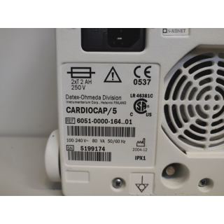 patient monitor - GE - Datex CARDIOCAP 5