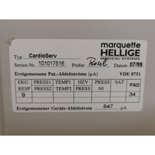 defibrillator - Marquette Hellige - CardioServ