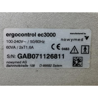 Ergometer  - custo med - ergocontrol ec3000