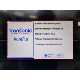 Volume measurement device - Transonic - AureFlow