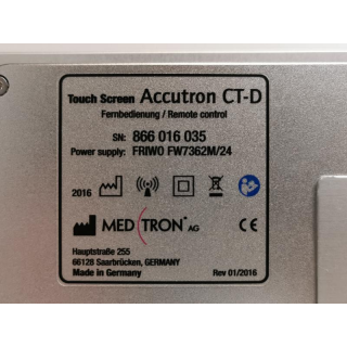 CT Injector - Medtron - Accutron CT-D
