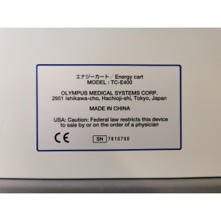 Electrosurgical Generator and Ultrasound Generator - Olympus - ESG-400 &amp; USG-400