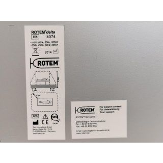 Thromboelastograph Analyzer - Tem Innovations GmbH - ROTEM delta - Thromboelastograph-Analysator