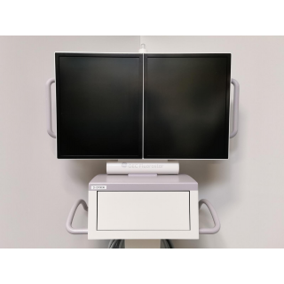 Fluoroscopy Monitor Cart - GE Medical Systems - MC5-10100 - Fluoroskopie-Monitorwagen