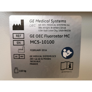 Fluoroscopy Monitor Cart - GE Medical Systems - MC5-10100 - Fluoroskopie-Monitorwagen