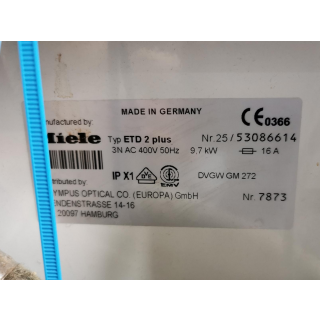 Endoscope Washer-Disinfector - Olympus - ETD 2 plus - Endoskop‑Wascher‑Desinfektor