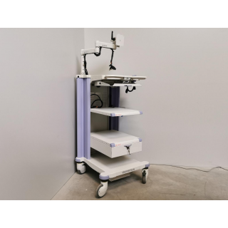 Endoscopy Mobile Workstation / Trolley &ndash; Olympus - WM-NP2 Mobile Workstation (with MAJ-175 Separation Transformer) - Endoskopie-Arbeitswagen / Workstation