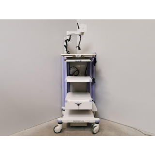 Endoscopy Mobile Workstation / Trolley &ndash; Olympus - WM-NP2 Mobile Workstation (with MAJ-175 Separation Transformer) - Endoskopie-Arbeitswagen / Workstation