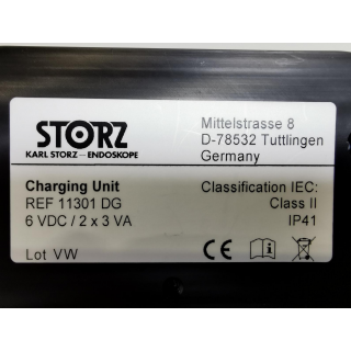 Charging Unit for Endoscope Systems &ndash; Karl Storz &ndash; 11301 DG &ndash; Ladeeinheit f&uuml;r Endoskopsysteme