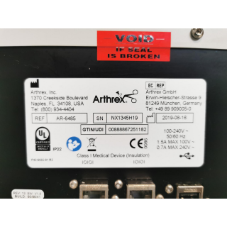 Arthroscopy Pump &ndash; Arthrex &ndash; AR-6485 &ndash; Arthroskopiepumpe