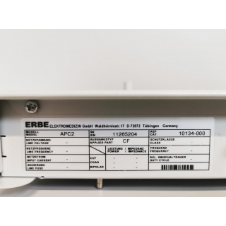 Argon Plasma Coagulator &ndash; Erbe Elektromedizin &ndash; APC 2 &ndash; Argon-Plasma-Koagulator