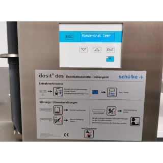 Disinfectant Dosing Device &ndash; Sch&uuml;lke &ndash; Dosit des &ndash; Desinfektionsmittel-Dosierger&auml;t