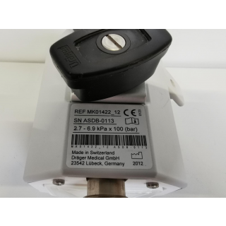 Medical Vacuum Regulator &ndash; Dr&auml;ger &ndash; MK01422 &ndash; Medizinischer Vakuumregler