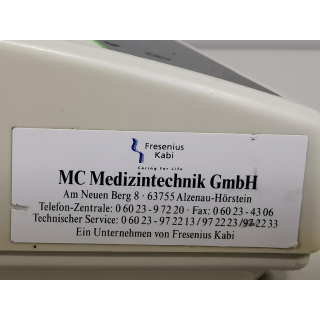 Infusion Pump Base Unit - Fresenius Vial - BASE A ORCHESTRA 8M RS DIN - Infusionspumpe Basiseinheit