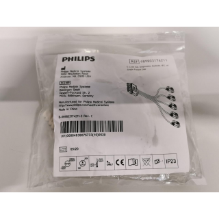5-Lead ECG cable &ndash; Philips &ndash; REF 989803174211...