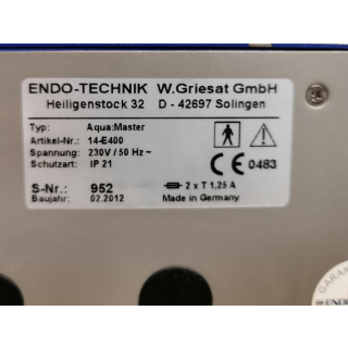 Endoscopy Irrigation Pump &ndash; Endo-Technik &ndash; Aqua-Master &ndash; Endoskopie-Spuelpumpe