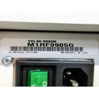Patient Monitoring System - GE Healthcare - Solar 8000M - Patienten&uuml;berwachungssystem