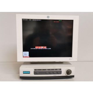 Patient Monitoring System with Display - GE Healthcare - Solar 8000 with MD15 Monitor - Patienten&uuml;berwachungssystem mit Display