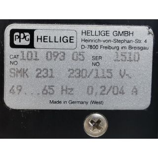 Patient Monitor - Hellige - SMK 231 - Patientenmonitor