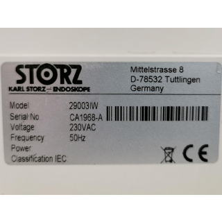 Power supply module &ndash; Karl Storz &ndash; 29003IW &ndash; Stromversorgungs- und Anschlussmodul