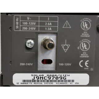 Solar 8000 Patient Monitor - Marquette Hellige - Solar 8000 - Solar 8000 Patientenmonitor