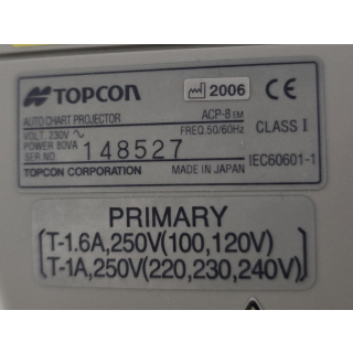 Refraction Unit &ndash; DOMS Eye-Technology / TOPCON &ndash;  &ndash; Refraktionseinheit