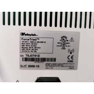 Electrosurgical Unit &ndash; Valleylab &ndash; ForceTriad &ndash; HF-Chirurgieger&auml;t