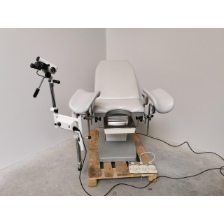 Electric examination and gynecology chair &ndash; Schmitz u. S&ouml;hne &ndash; medi-matic Series 115 &ndash; Elektrischer Untersuchungs- und Gyn&auml;kologiestuhl