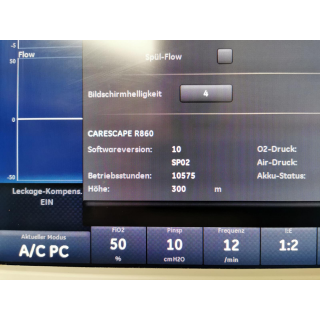 Ventilator &ndash; GE Healthcare &ndash; CARESCAPE R860 &ndash; Beatmungsger&auml;t
