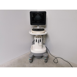 Ultrasound System with S4-2 Probe &ndash; Philips &ndash; Sparq &ndash; Ultraschallsystem mit S4-2 Sonde