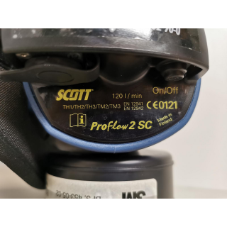 Powered Air Purifying Respirator &ndash; Scott &ndash; Proflow 2 SC &ndash; Gebl&auml;se-Atemschutzsystem