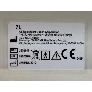 Linear Ultrasound Probe &ndash; GE Healthcare &ndash; 7L / 2302648 &ndash; Lineare Ultraschallsonde