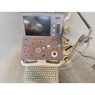 Ultrasound System with Probes &ndash; Aloka &ndash; ProSound &alpha;6 + IPF-1503 / Probes &ndash; Ultraschallsystem mit Sonden