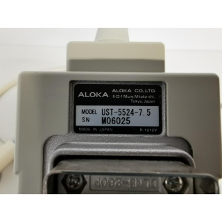 Ultrasound Probe &ndash; Aloka &ndash; UST-5524-7.5 &ndash; Ultraschallsonde