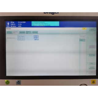 Anesthesia Workstation &ndash; Dr&auml;ger &ndash; Atlan A350 &ndash; An&auml;sthesiearbeitsplatz